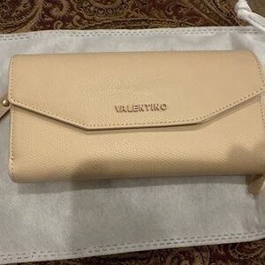 Mario Valentino zipper Wallet with wrist strap